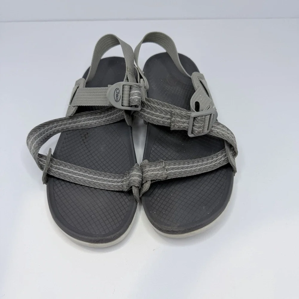 Chaco Sandals Hiking Outdoor Active Women's Size 7‎ Gray Fishing Beach Vacation